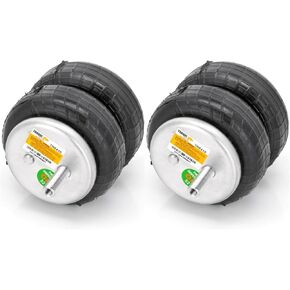 TORQUE 2 قطعة من 6410 وسادة هوائية بديلة لـ 6410 Firestone Ride Rite أكياس الهواء ومجموعات تعليق الوسادة الهوائية عزم الدوران (تحل محل Firestone 6410 وسادة هوائية بديلة للوسادة الهوائية الزنبرك الهوائي) (2 × TR6410)