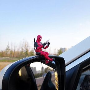 Car Swinging Ornament Rear View Mirror Accessories Hanging Cute Anime Rearview Pendant Decoration Interior for Gardening Man Woman Charms Aesthetic Decor Decorations (Style A)