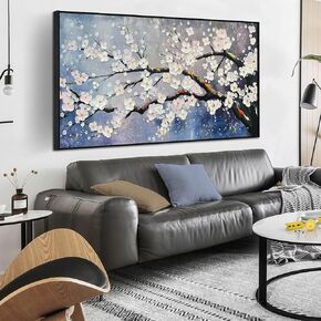 Tree Art Wall Decor for Living Room - Colorful Wall Art for Office - 3 Piece Wall Decor for Bedroom Size 12" x 16"