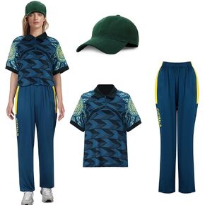 Raygun Breakdancing Costume Shirt Hat Pants Outfit Adult Women Girls Australian Raygun Break Dancer Halloween Suit
