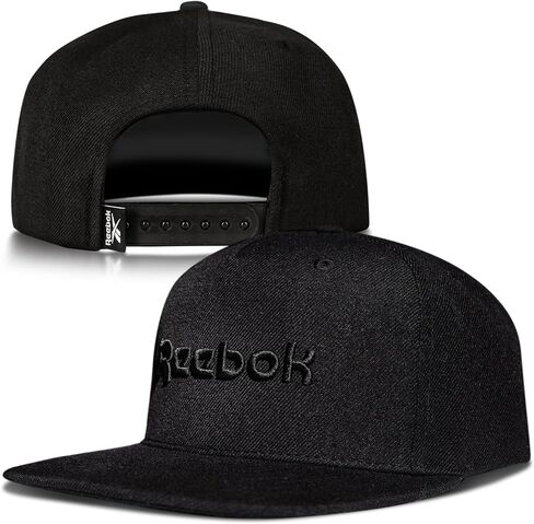 Reebok Originals Hat with Flat Brim, Adjustable Snapback Closure, Six-Panel Design Cap in Saudi Arabia