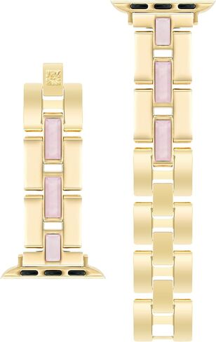 Anne Klein Gemstone Fashion Bracelet for Apple Watch, Secure, Adjustable, Apple Watch Replacement Band, Fits Most Wrists in Saudi Arabia
