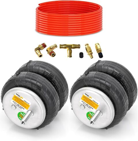 TORQUE 2 قطعة من 6410 وسادة هوائية بديلة لـ 6410 Firestone Ride Rite أكياس الهواء ومجموعات تعليق الوسادة الهوائية عزم الدوران (تحل محل Firestone 6410 وسادة هوائية بديلة للوسادة الهوائية الزنبرك الهوائي) (2 × TR6410) in Kuwait