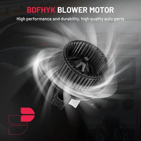 BDFHYK AC Heater Blower Motor Fan 700255 Compatible with Dodge Nitro 2007-2011, Jeep Liberty 2008-2012,HVAC Blower Motor Assembly with Fan Cage Replacement for 68003996AA 68038826AB 75860 75770 in Saudi Arabia