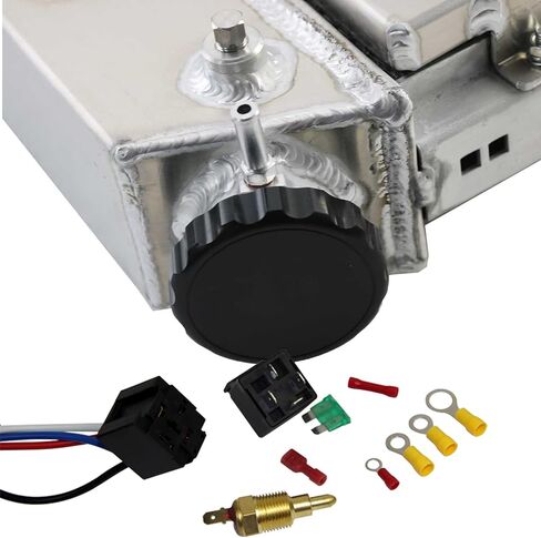 3 Row Cooling Radiator Fan Shroud Set for 1978-1987 Chevy El Camino Monte Carlo Cutlass Grand Prix Camaro G body Radiators 1982 1986 1984 1985 in Saudi Arabia