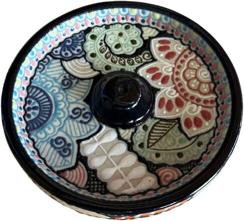 Incense Holder Talavera Handmade Mexican Talavera-Style Ceramic Incense Holder, Multicolor Incense Holder Sticks Incense Holder Cone Incense Holder Large Sticks in Saudi Arabia