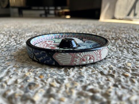 Incense Holder Talavera Handmade Mexican Talavera-Style Ceramic Incense Holder, Multicolor Incense Holder Sticks Incense Holder Cone Incense Holder Large Sticks in Saudi Arabia