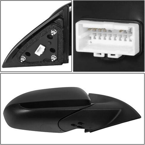 DNA MOTORING Passenger Right Side Door Mirror Compatible With HYUNDAI ELANTRA GT 2018-2020, HY1321248, OEM-MR-HY1321248 in Saudi Arabia