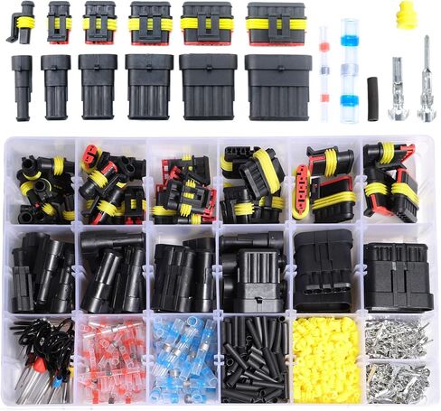 Waterproof Automotive Electrical Connector Terminals Wire Plug Kit 1/2/3/4/5/6 Pin Car Connectors Male Female Butt Quick Connect Way Disconnect in Saudi Arabia