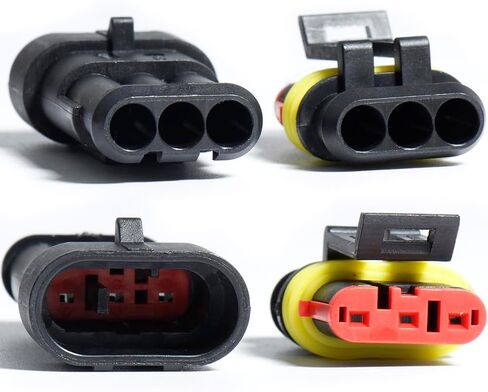 Waterproof Automotive Electrical Connector Terminals Wire Plug Kit 1/2/3/4/5/6 Pin Car Connectors Male Female Butt Quick Connect Way Disconnect in Saudi Arabia