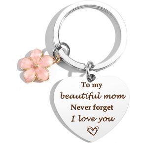 Mom Gifts,Mom Christmas Gifts for Mom,Stocking Stuffers for Women,Custom Mothers Day Gifts for Mom From Daughter Son,Unique Mother's Day Gift Ideas,Valentines Day Gifts for Mom Birthday Gifts Keychain