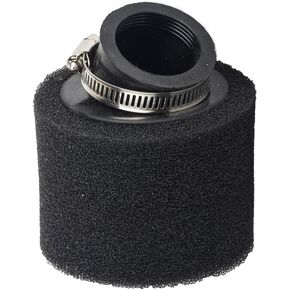 HIFROM 38mm 45 Degree Angled Double Foam Air Filter Replacement for 90cc 110cc 125cc 140cc 4 Stroke ATV Pit Dirt Bike，Air Cleaner