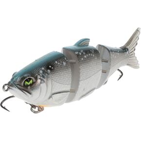 Lew's Mach Shad Jointed Swimbait Fishing Lure, Pearl Orange Belly, 7/16oz