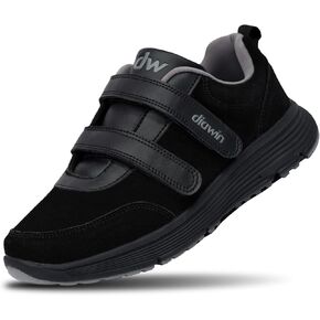 diawin Wide Shoes for Men & Women – Extra Depth Walking Shoes with Wide Toe Box for Swollen Feet, Hallux, Arthritis, and Diabetic Needs – Durable Genuine Leather for Comfort