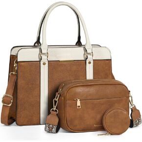 محافظ وحقائب يد للنساء من رينمور، حقيبة يد كبيرة وحقائب يد للعمل والسفر ومحفظة كروس ومجموعة حقائب يد مكونة من 3 قطع in Kuwait