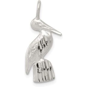 Sterling Silver Pelican Charm