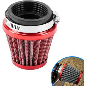 50mm Air Filter for PWK21 24 26 28 30 32 34 Carburetor 70cc 100cc 110cc 125cc 150cc 200cc Engine for Honda Yamaha Suzuki Kawasaki ATV Go kart Moped Scooter Motorcycle Pit Dirt Bike Parts Blue