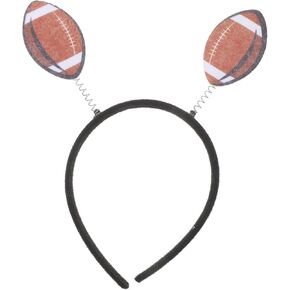 1pcs Football Shape Headband Supers Bowl Headband Game Day Sports Events Hairband Sports Party Headwear Hair Accessories for Women Man