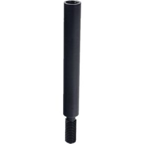 DEWHEL 3.75"(94MM) Type R Style Short Shift knob Lever Extension Extender (12x1.25mm Thread Pitch) Various (Black)