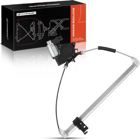 A-Premium Power Window Regulator with Motor Compatible with Mazda 3 2004-2009 3 Sport 2009 Rear Left Driver Side 2 Pins Without Anti-Pinch Function