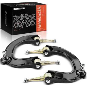 A-Premium 2 x Front Upper Control Arm, with Ball Joint & Bushing, Compatible with Hyundai Sonata 1999-2005, XG300 2001-2005, Kia Optima Magentis 2001-2006