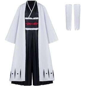 VintageCos Anime Bleach Cosplay Unohana Retsu Costume Kimono Suit 4th Division Captain Outfits for Halloween