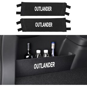 Car Rear Trunk Organizer Side Divider Board Sticker Decal fits for Mitsubishi Outlander 2016-2024