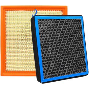 Engine and Cabin Air Filter Kit for 2015-2023 Ford F150,for 2018-2024 Ford Expedition,for 2018-2024 Lincoln Navigator,for 2016-2022 Ford Lobo,replace FL3Z19N619A 7C3Z9601A
