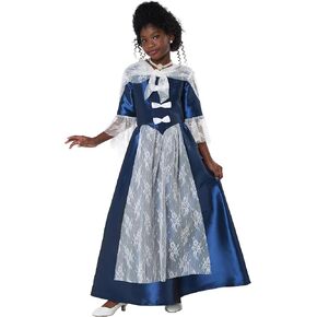 California Costumes Girls Colonial Period Dress