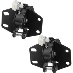 10356951 2 PCS Rear Door Latch 3rd Door Lock Latch Compatible with Chevy Silverado 1500 2500 3500 GMC Sierra 1500 2500 3500 1999-2007 Driver and Passenger Side Replace# 0356951