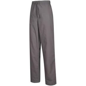 WODIN Scrubs Medical Uniform Unisex Women and Men Pants(Pewter Grey,Medium)