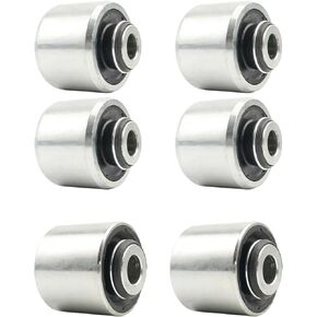 Suspension Knuckle Bush Kit Compatible with Jeep Cherokee 2014-2023 5090072AD 5090095AC Front Shock Absorber Bracket Steering Knuckle Bush