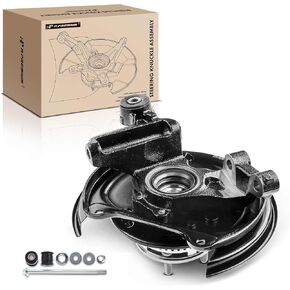 A-Premium Rear Steering Knuckle & Wheel Bearing Hub Assembly Compatible with Subaru Forester 2001-2008, with Rear Disc Brakes, Right Passenger Side