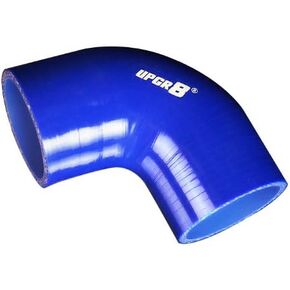 خرطوم السيليكون Upgr8 العالمي ذو 4 طبقات عالي الأداء 90 درجة (2.75 بوصة (70 مم، أزرق) in Kuwait