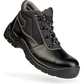Boots Masters - Steel Safety Toe - Puncture-Proof Steel Sole - Utility Work Boots for Construction and Warehouse