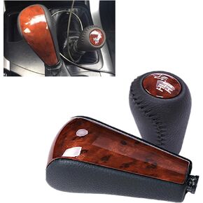 Automatic Car Gear Shift Knob Lever Shifter Stick Gearbox Shift Knob for to-yo-ta Prado 120 2003 2004 2005 2006 2007 2008 2009 (4 Speed-Transfer Set)
