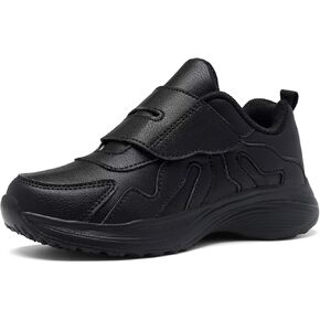 Kid Sneakers Girls Running Shoes Boys Walking Sports Adjustable Strap Sneakers