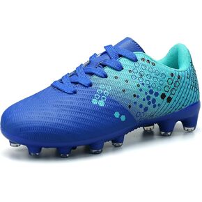 Kids Soccer Cleats for Boys and Girls Youth Football Cleats Outdoor Athletic Turf Soccer Shoes