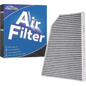 Internal HEPA Cabin Air Filter Fits for 2015 2016 2017 2018 2019 2020 2021 2022 2023 Tesla Model X Activated Carbon Cabin Filter Replacement 103904200A, 103904200B, PC99459X Car Accessories