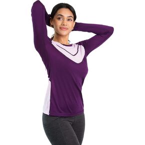 Women's Merino Wool Long Sleeve Shirt - Ultralight & Super Soft - Wicking Breathable Anti-Odor