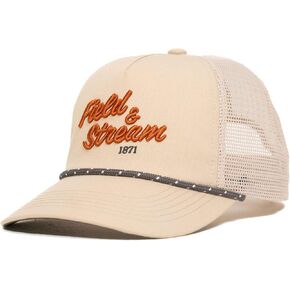 Field & Stream Men's AL's Snap Back Mesh Cap, Stone