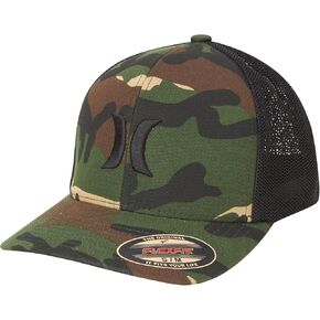 Hurley Men's Hat - Laguna Icon Mesh Fitted Trucker Cap