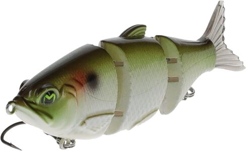 Lew's Mach Shad Jointed Swimbait Fishing Lure, Pearl Orange Belly, 7/16oz in Saudi Arabia