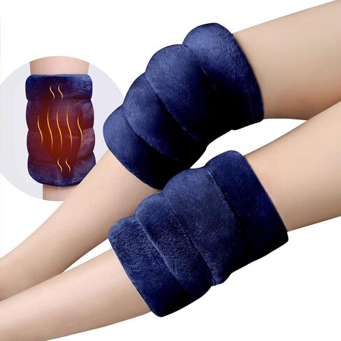 REVIX Microwave Heating Pad for Knee Pain Relief & Arthritis Elbow,Muscle and Joint, Microwavable Heated Knee Wrap for Tennis Elbow Treatment, Men and Women in Kuwait