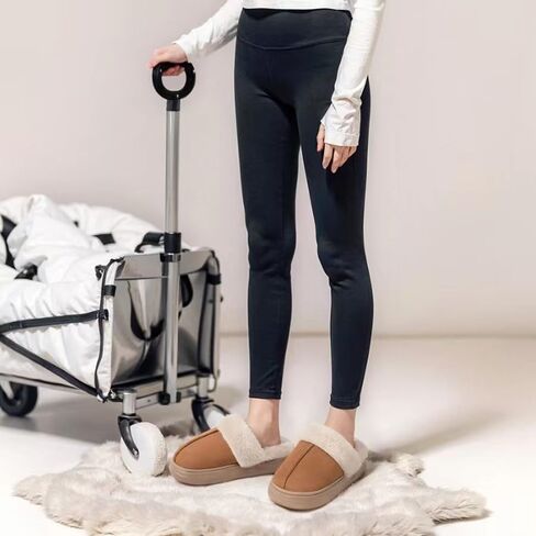 Slippers for Women Suede Womens Slippers, House Slippers for Woman Non-slip House Shoes, Slippers for Women Indoor and Outdoor Fuzzy Slippers Women with Memory Foam in Saudi Arabia