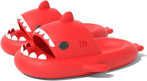 Shark Slides for Men and Women, Cloud Fun Animal Slipper for Adult, Cozy Non-Slip Shark Sandals for Bathroom, Outdoor in Saudi Arabia