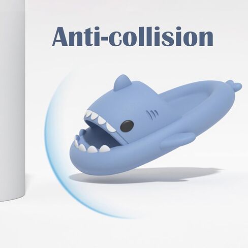 Shark Slides for Men and Women, Cloud Fun Animal Slipper for Adult, Cozy Non-Slip Shark Sandals for Bathroom, Outdoor in Saudi Arabia
