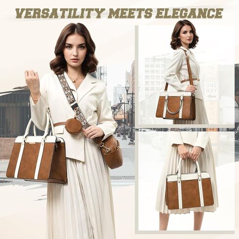 محافظ وحقائب يد للنساء من رينمور، حقيبة يد كبيرة وحقائب يد للعمل والسفر ومحفظة كروس ومجموعة حقائب يد مكونة من 3 قطع in Kuwait