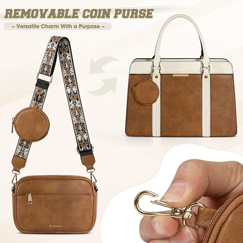 محافظ وحقائب يد للنساء من رينمور، حقيبة يد كبيرة وحقائب يد للعمل والسفر ومحفظة كروس ومجموعة حقائب يد مكونة من 3 قطع in Kuwait