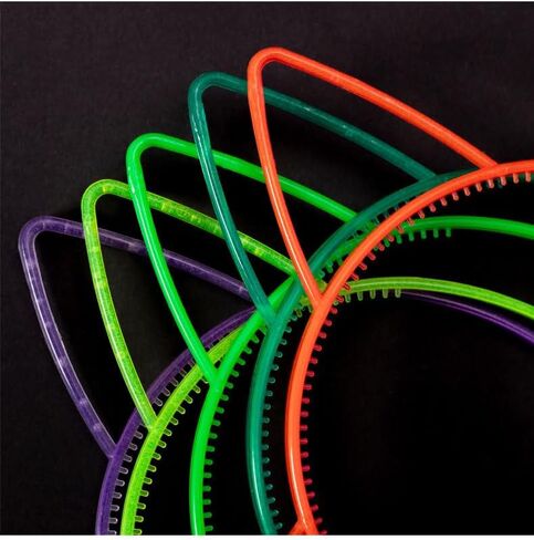 24 Pcs Glow in the Dark Headbands, luminous Hairhoop Hair Band Hair Accessories for Party, Festival,Concert in Saudi Arabia